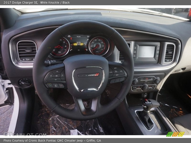 White Knuckle / Black 2017 Dodge Charger SE