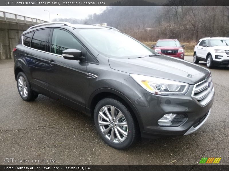 Magnetic / Charcoal Black 2017 Ford Escape Titanium 4WD