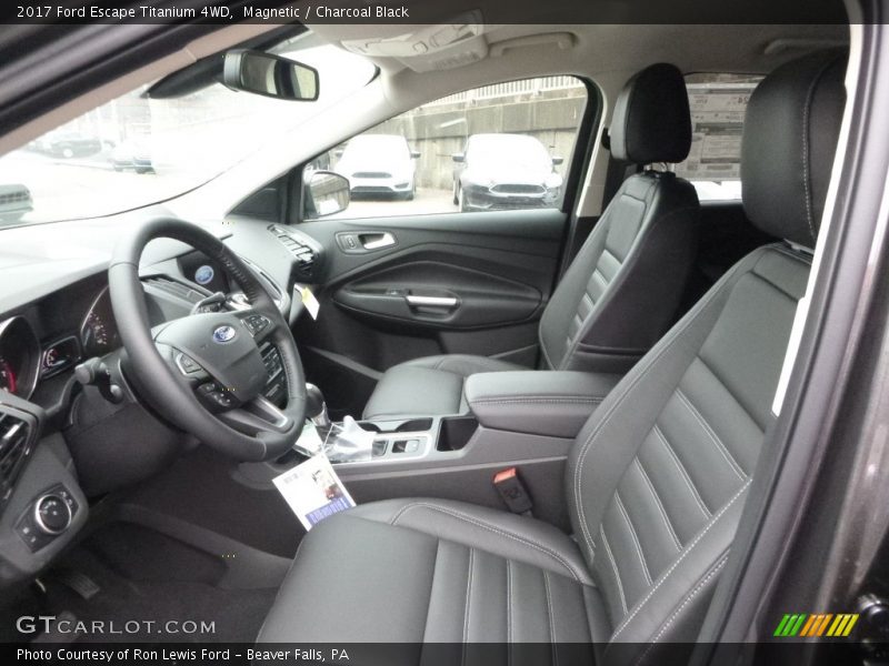 Magnetic / Charcoal Black 2017 Ford Escape Titanium 4WD