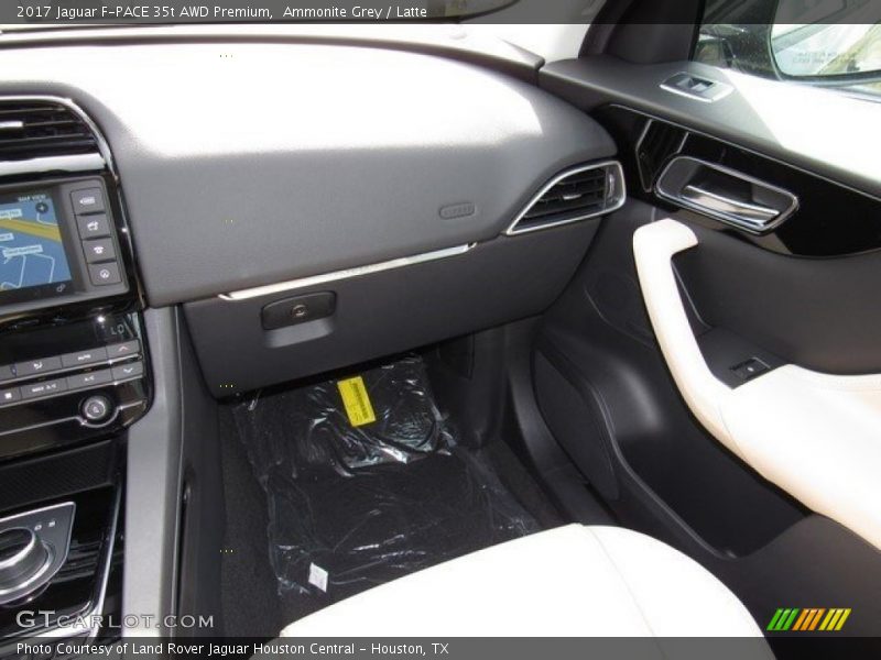 Ammonite Grey / Latte 2017 Jaguar F-PACE 35t AWD Premium
