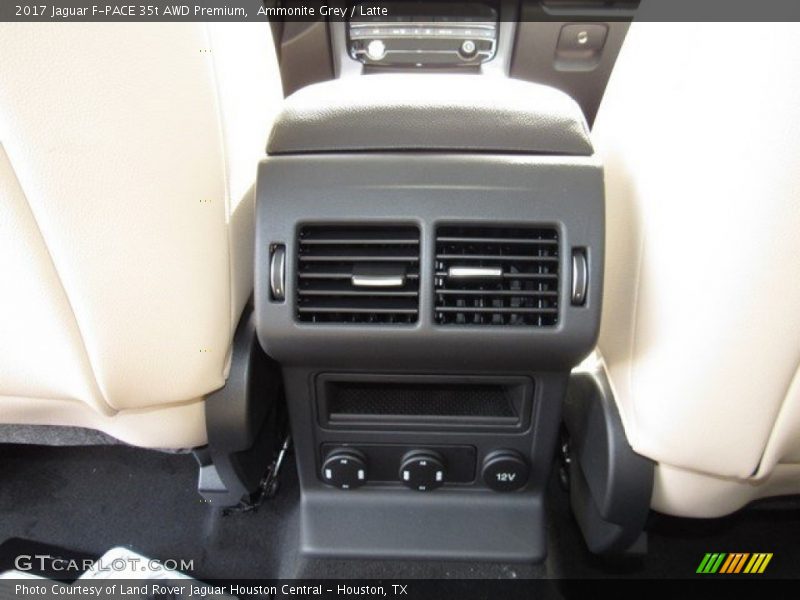Ammonite Grey / Latte 2017 Jaguar F-PACE 35t AWD Premium