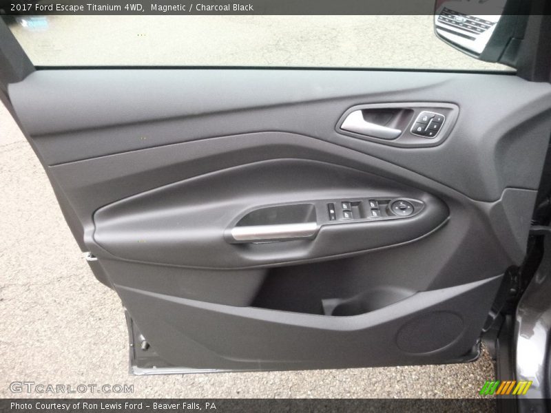 Magnetic / Charcoal Black 2017 Ford Escape Titanium 4WD