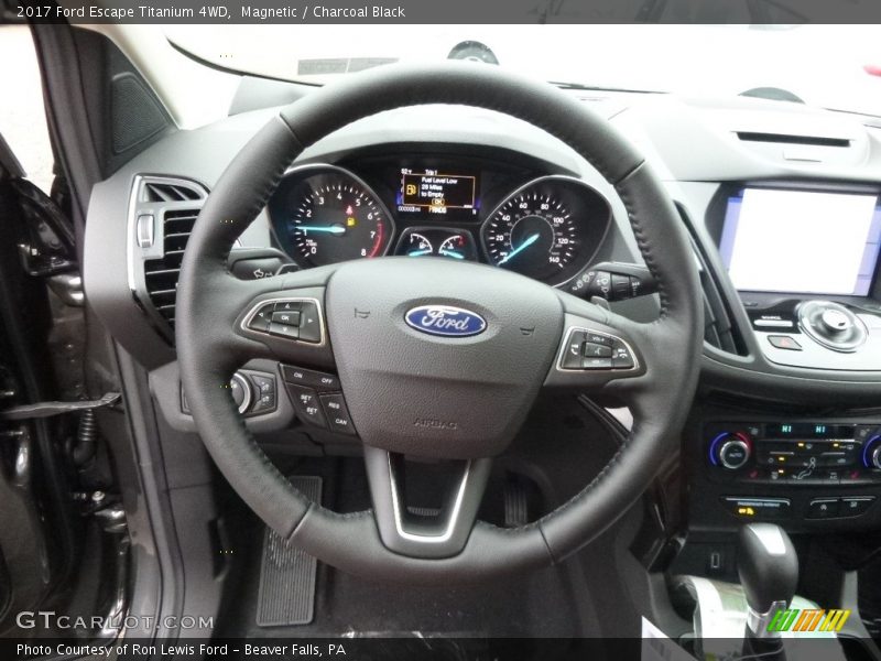 Magnetic / Charcoal Black 2017 Ford Escape Titanium 4WD