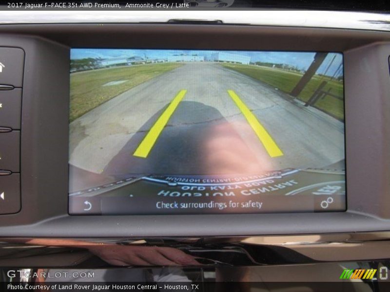Ammonite Grey / Latte 2017 Jaguar F-PACE 35t AWD Premium