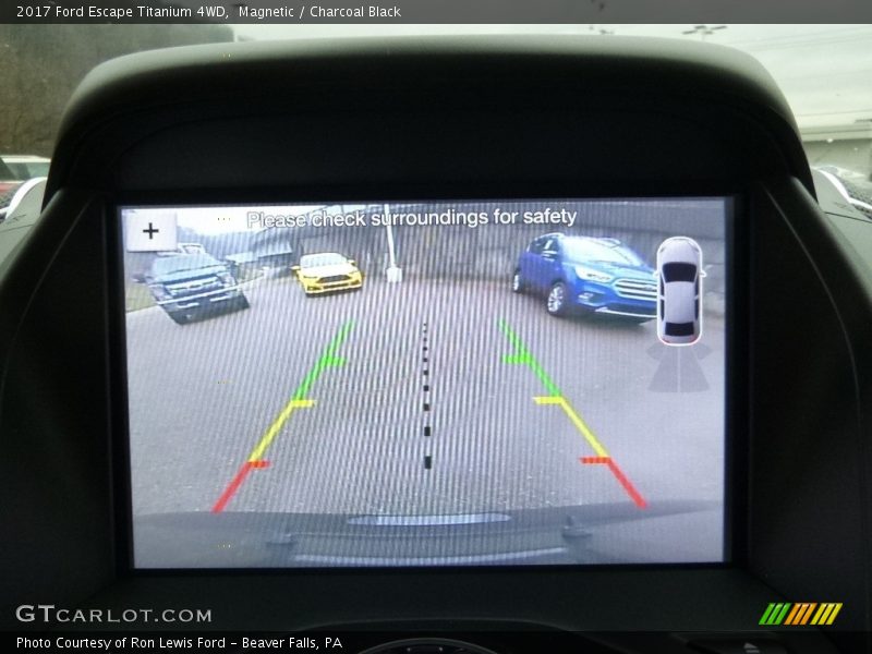 Magnetic / Charcoal Black 2017 Ford Escape Titanium 4WD