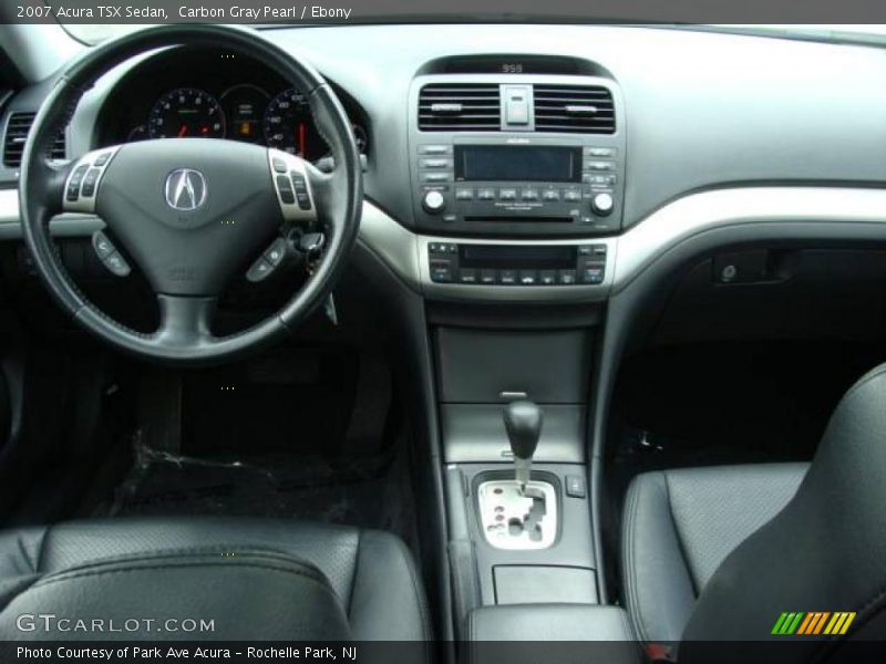Carbon Gray Pearl / Ebony 2007 Acura TSX Sedan