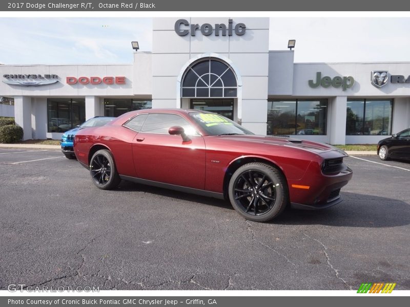 Octane Red / Black 2017 Dodge Challenger R/T