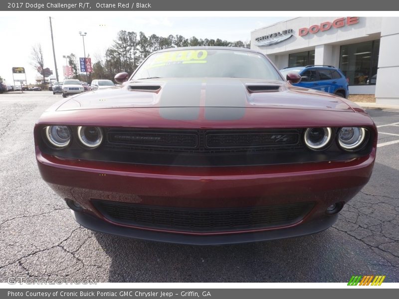 Octane Red / Black 2017 Dodge Challenger R/T