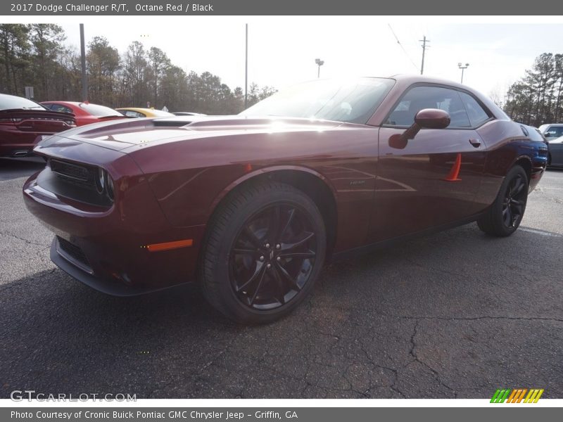 Octane Red / Black 2017 Dodge Challenger R/T