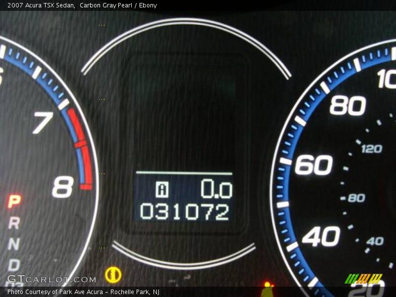 Carbon Gray Pearl / Ebony 2007 Acura TSX Sedan