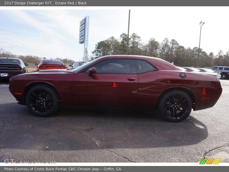 Octane Red / Black 2017 Dodge Challenger R/T