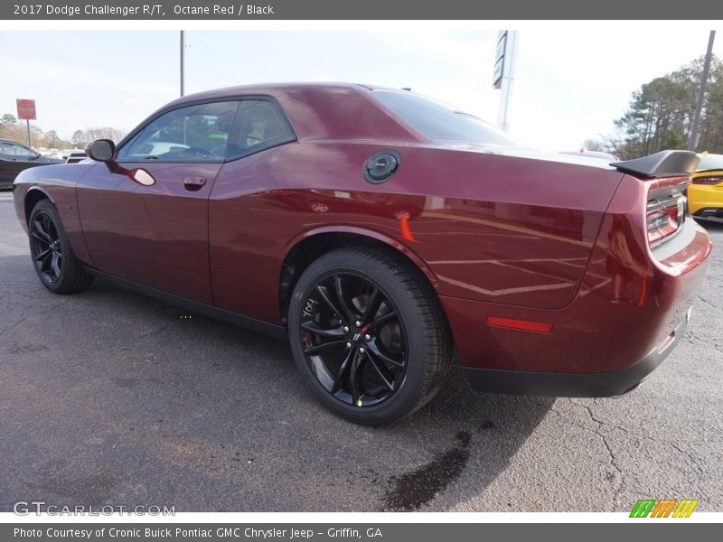 Octane Red / Black 2017 Dodge Challenger R/T