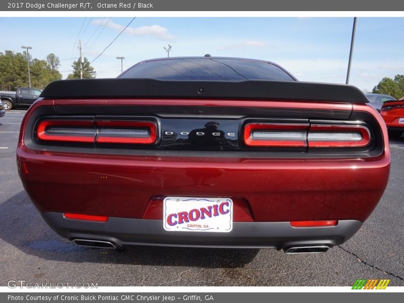 Octane Red / Black 2017 Dodge Challenger R/T