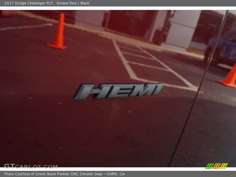 Octane Red / Black 2017 Dodge Challenger R/T