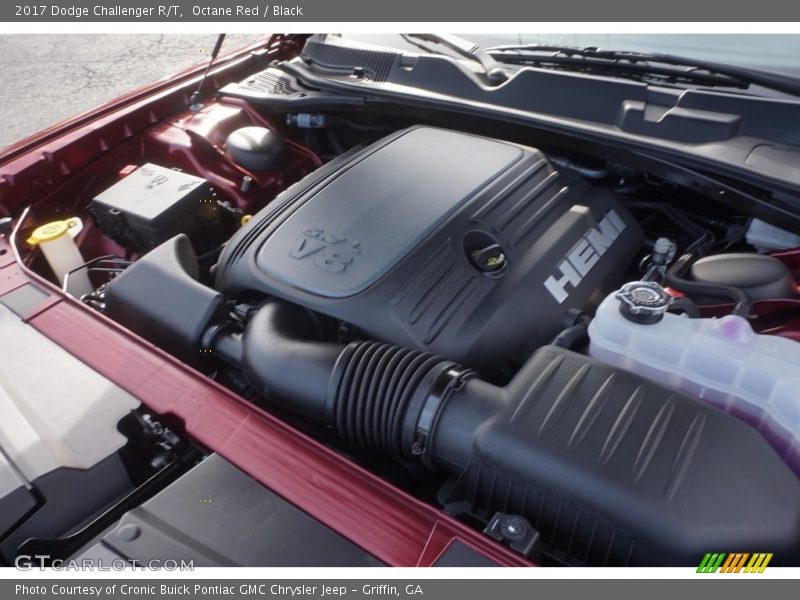 Octane Red / Black 2017 Dodge Challenger R/T