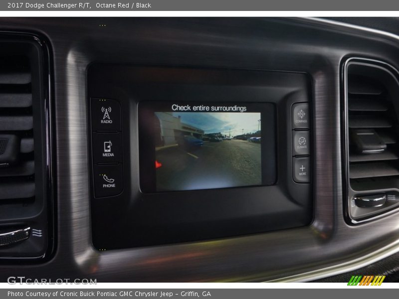 Octane Red / Black 2017 Dodge Challenger R/T