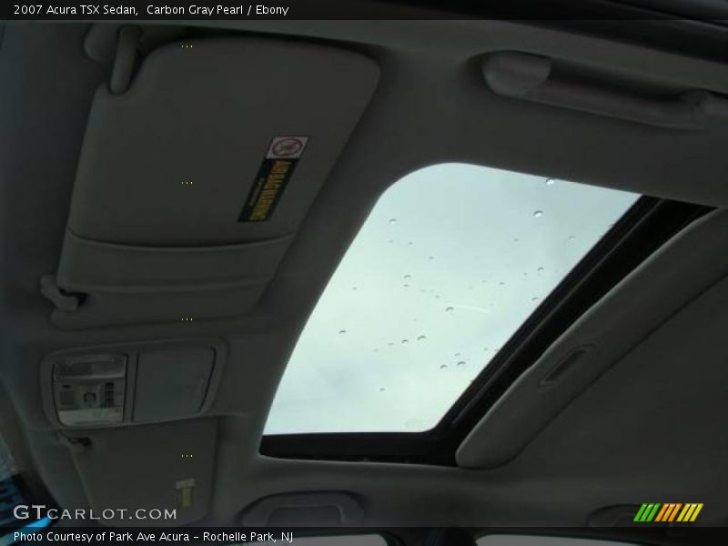 Carbon Gray Pearl / Ebony 2007 Acura TSX Sedan