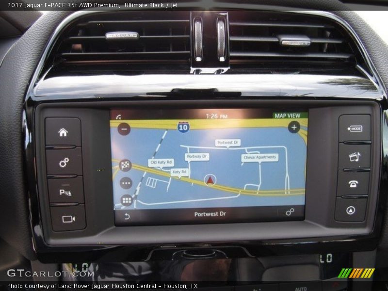 Navigation of 2017 F-PACE 35t AWD Premium