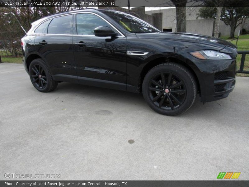 Ultimate Black / Jet 2017 Jaguar F-PACE 20d AWD Prestige