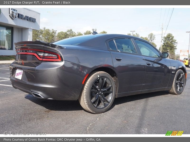 Granite Pearl / Black 2017 Dodge Charger R/T