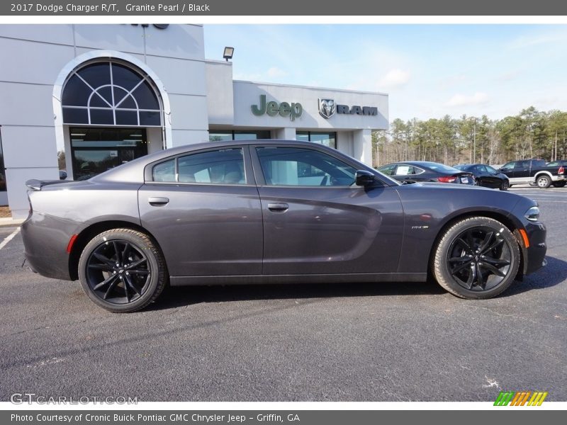 Granite Pearl / Black 2017 Dodge Charger R/T