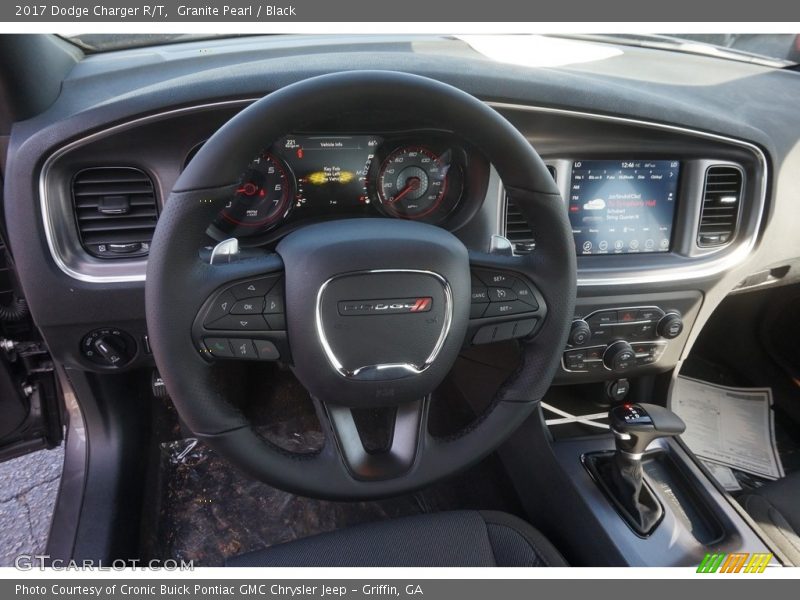 Granite Pearl / Black 2017 Dodge Charger R/T