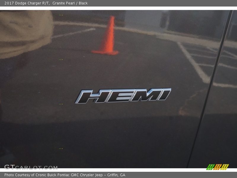 Granite Pearl / Black 2017 Dodge Charger R/T