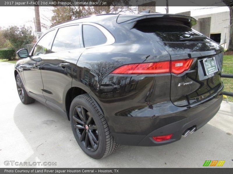 Ultimate Black / Jet 2017 Jaguar F-PACE 20d AWD Prestige