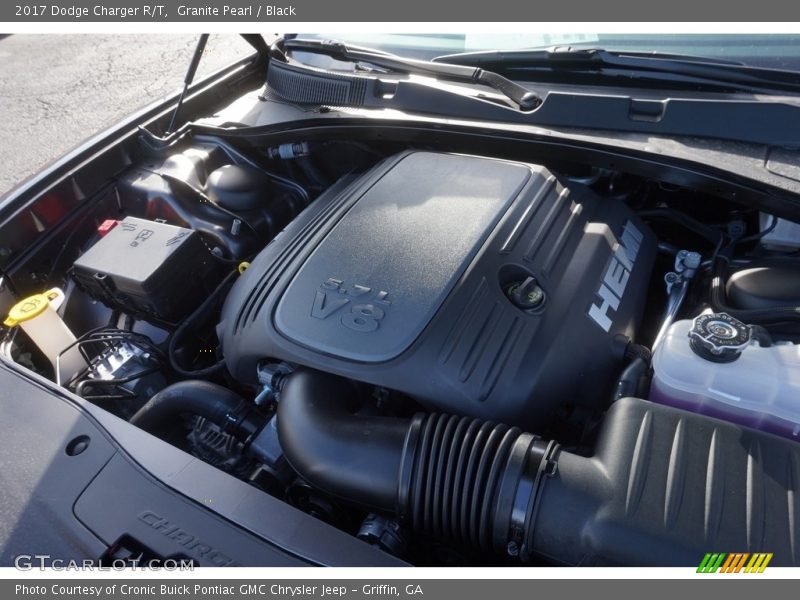 Granite Pearl / Black 2017 Dodge Charger R/T