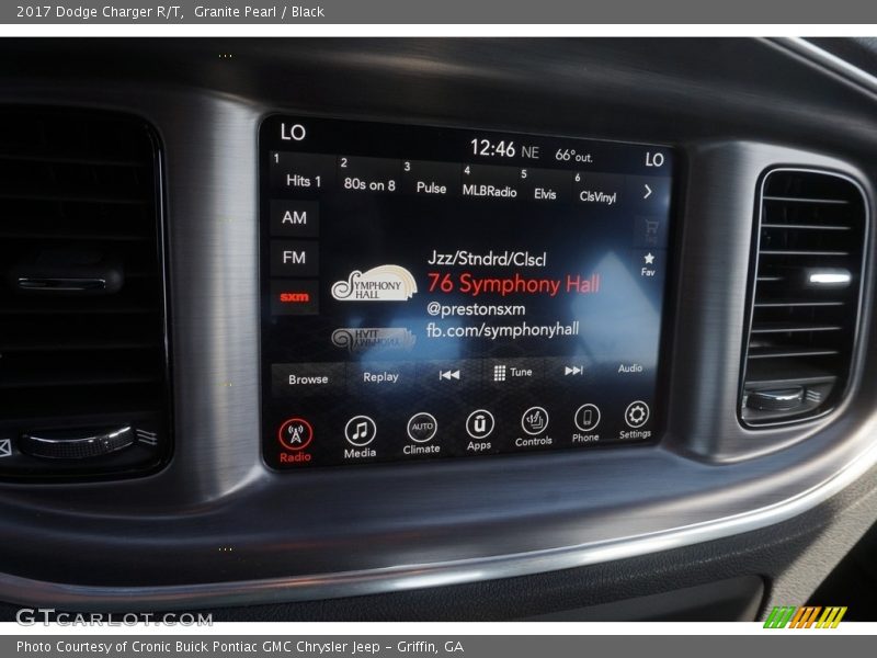 Granite Pearl / Black 2017 Dodge Charger R/T