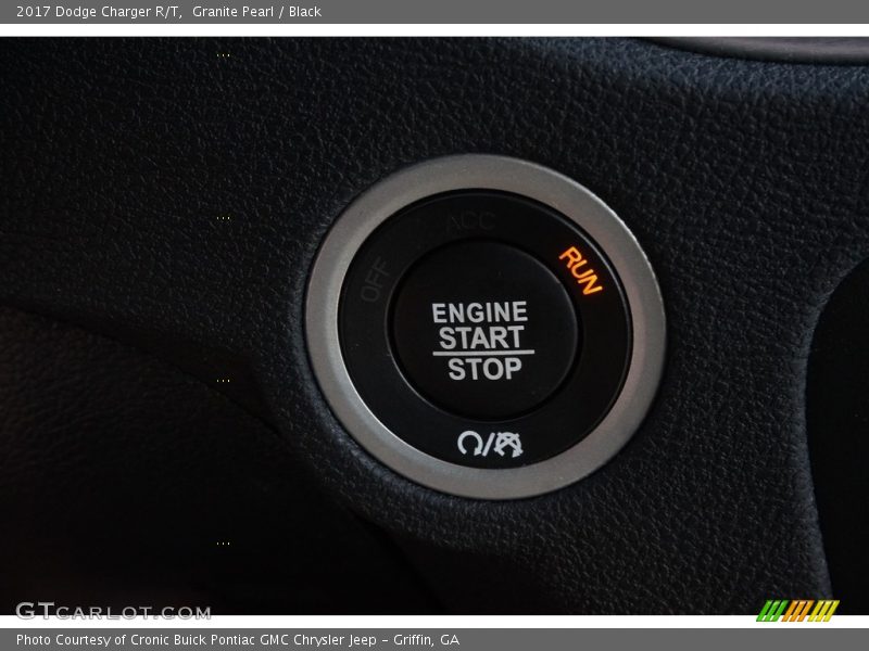 Granite Pearl / Black 2017 Dodge Charger R/T