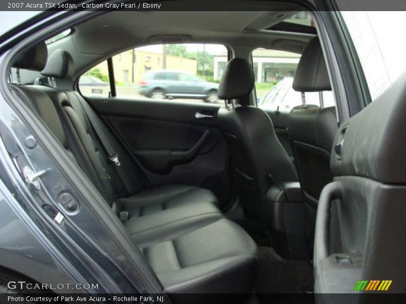 Carbon Gray Pearl / Ebony 2007 Acura TSX Sedan