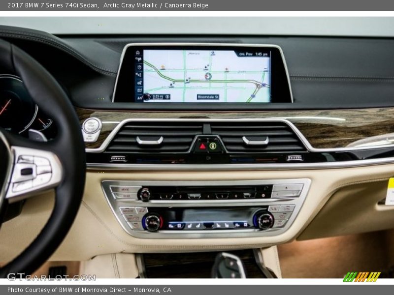 Controls of 2017 7 Series 740i Sedan