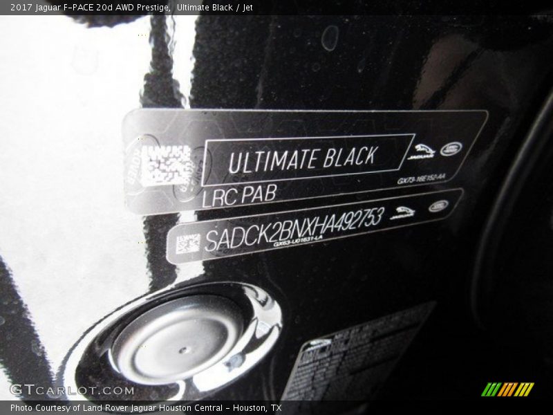 PAB - 2017 Jaguar F-PACE 20d AWD Prestige