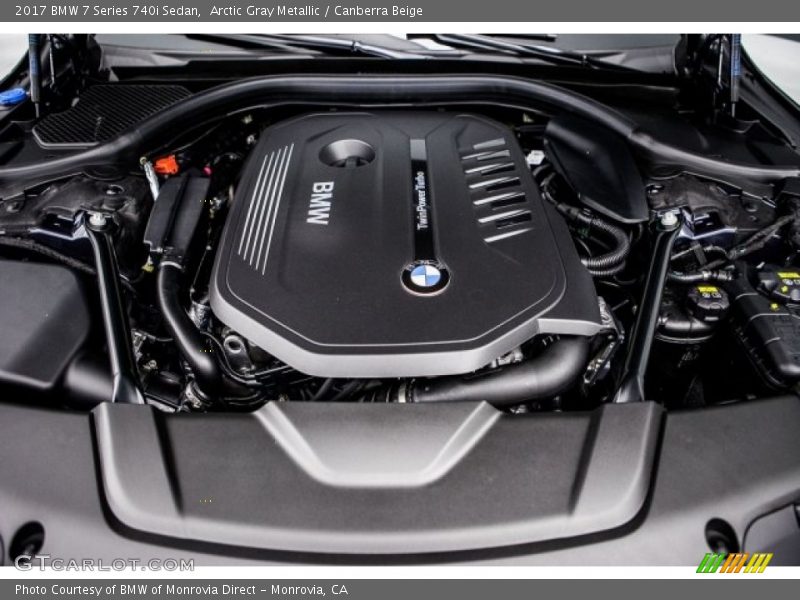  2017 7 Series 740i Sedan Engine - 3.0 Liter DI TwinPower Turbocharged DOHC 24-Valve VVT Inline 6 Cylinder