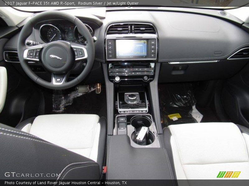 Dashboard of 2017 F-PACE 35t AWD R-Sport