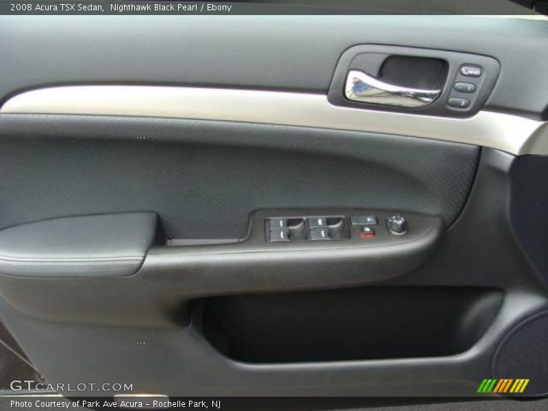 Nighthawk Black Pearl / Ebony 2008 Acura TSX Sedan