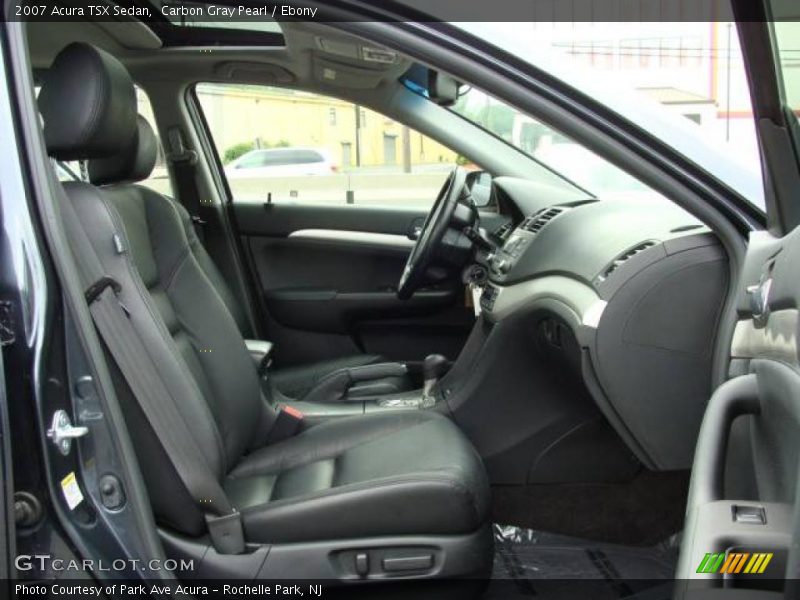 Carbon Gray Pearl / Ebony 2007 Acura TSX Sedan