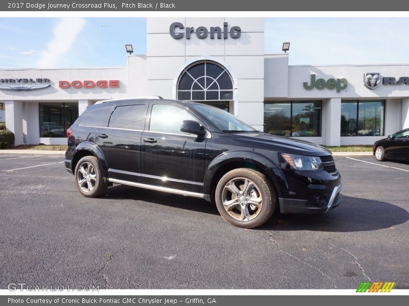 Pitch Black / Black 2017 Dodge Journey Crossroad Plus