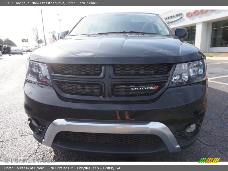 Pitch Black / Black 2017 Dodge Journey Crossroad Plus