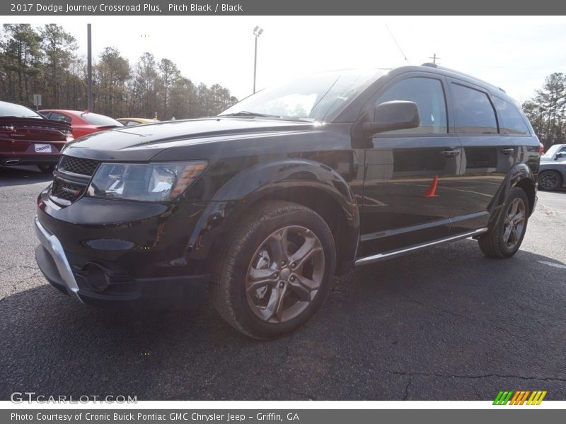 Pitch Black / Black 2017 Dodge Journey Crossroad Plus