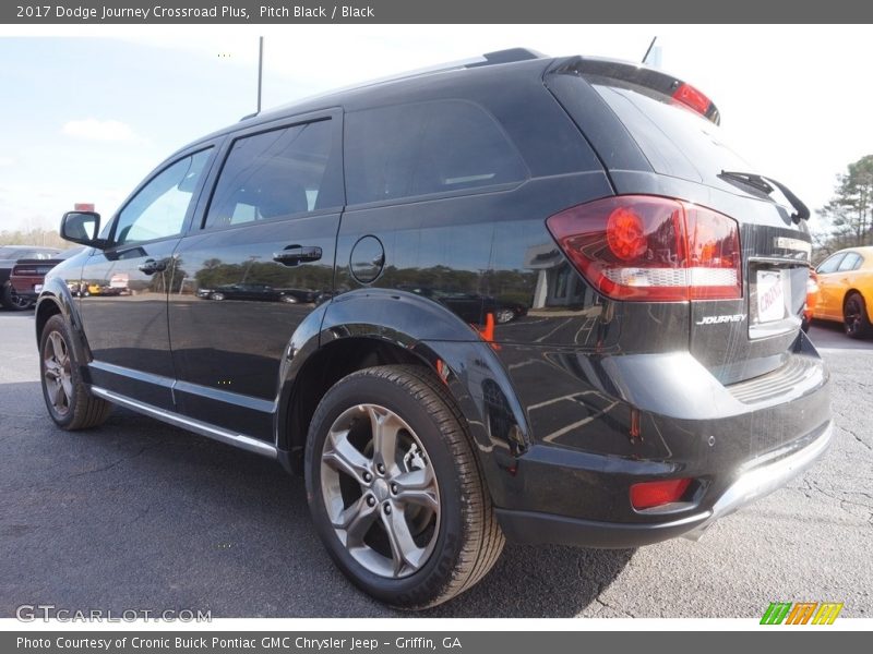 Pitch Black / Black 2017 Dodge Journey Crossroad Plus