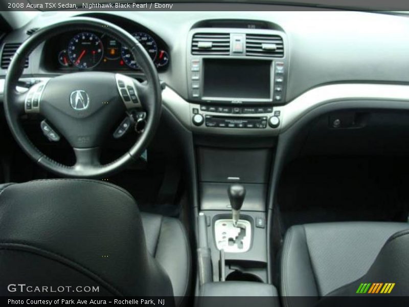 Nighthawk Black Pearl / Ebony 2008 Acura TSX Sedan