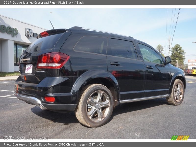 Pitch Black / Black 2017 Dodge Journey Crossroad Plus