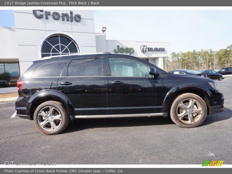 Pitch Black / Black 2017 Dodge Journey Crossroad Plus