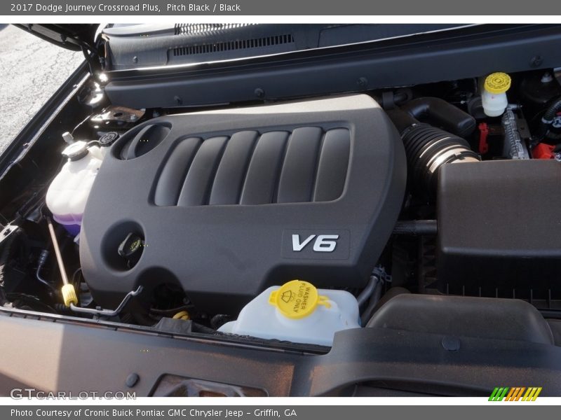 Pitch Black / Black 2017 Dodge Journey Crossroad Plus