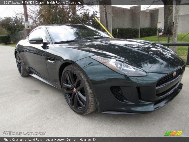 Front 3/4 View of 2017 F-TYPE S Coupe