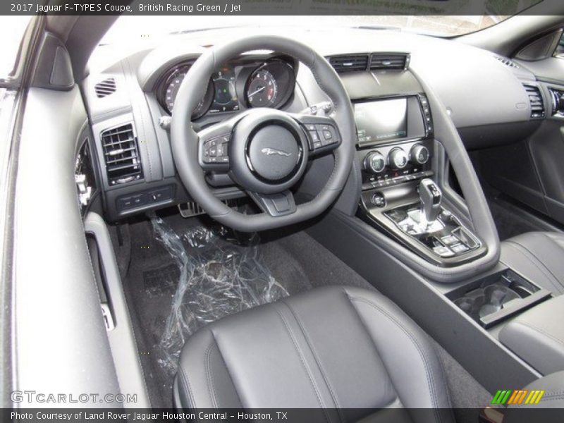  2017 F-TYPE S Coupe Jet Interior