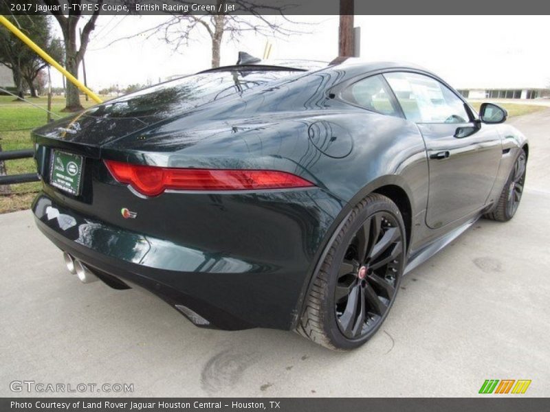 British Racing Green / Jet 2017 Jaguar F-TYPE S Coupe