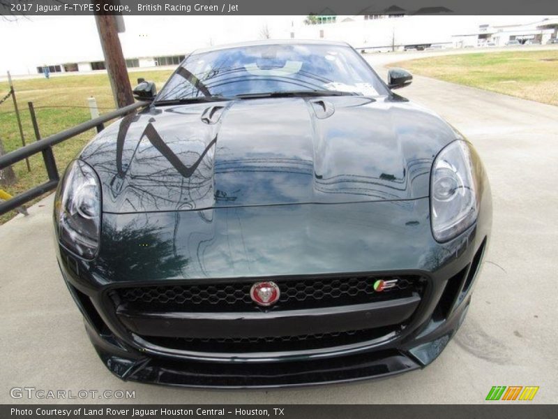 British Racing Green / Jet 2017 Jaguar F-TYPE S Coupe